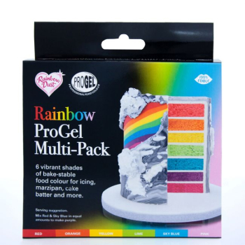 Pro Gel Multi Pack 6-teilig Regenbogen